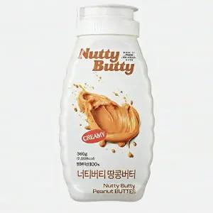 너티버티 짜먹는 땅콩버터 360g