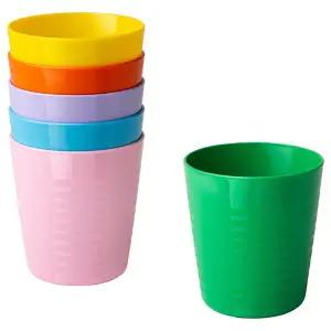 이케아 2026 NEW KALAS 칼라스 컵 6개입 플라스틱컵 유아용컵 음료컵 식기도구