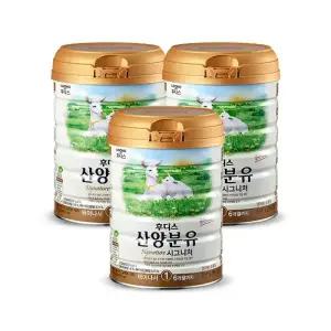 후디스 NEW 산양분유 시그니처 1단계, 800g, 3개