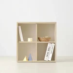 스코나 맨자노 600 오픈 수납 상부장 책장 교구장