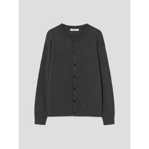 [에잇세컨즈] 리넨 혼방 솔리드 라운드 카디건 - 애쉬 (45635AMCC4)