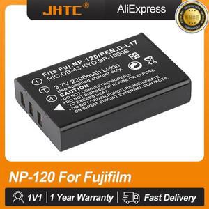 JHTC NP-120 배터리 후지필름 파인픽스 줌 M603 MX4 카메라 2200mAh