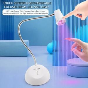 휴대용 미니 소형 Led 네일 램프 손톱 충전식 UV 젤 건조 무선 경화 자외선 블랙