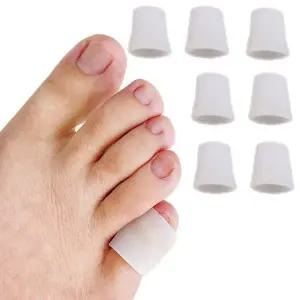 말랑한 실리콘 발가락 커버 2P 새끼발가락 보호대 Dzi9+4uxV