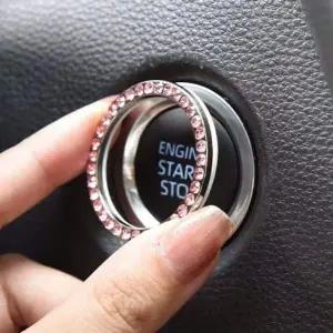 bns 차량 스마트버튼 시동버튼 버튼커버 링 악세사리