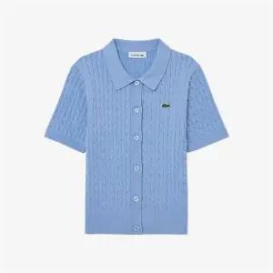 라코스테 여성 케이블 반팔 폴로 가디건 AF280E-56G-AEY 448573