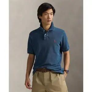 폴로 랄프로렌 랄프 로렌 남성 클래식핏 인디고 메시 셔츠MNPOKNI1N823247400 445330