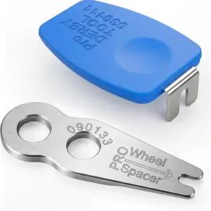 액슬 삽입 가이드 더비 자동차 정렬 액세서리가 포함된 CEOighe 휠 스페이서 게이지 도구 및 드릴 중요한