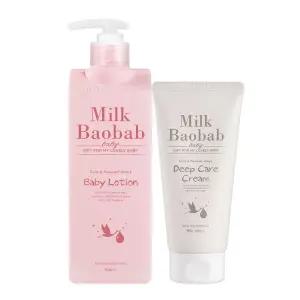 (정품) 밀크바오밥 베이비 로션 500ml+베이비 딥케어 크림 160g