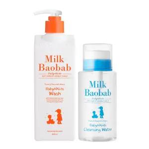 (정품) 밀크바오밥 베이비키즈 워시 500ml+클렌징 워터 290ml