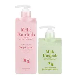 (정품) 밀크바오밥 베이비 로션 500ml+베이비 수딩젤 250ml
