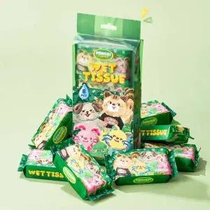 포코리 미니 물티슈 (8개 1세트) 사무용품