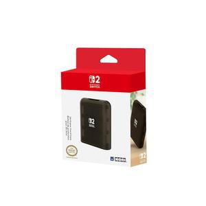 [미국배송] 닌텐도 스위치 2용 HORI 24게임 카드 케이스(블랙) - 공식 라이선스