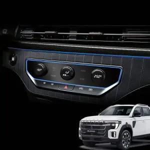 무쏘 Q300 풀체인지 보호필름 공조기 지문방지