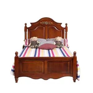 프렌치 엔틱 슈퍼싱글 침대 화이트 모던 디자인 트윈 프레임 나무