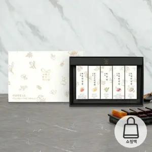 [신세계라이브쇼핑][화과방] 지현양갱 선물세트 1호(45gx5개입) +쇼핑백