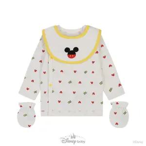 [롯데백화점]디즈니 로고미키배내저고리3세트(O/WHITE)79T117601