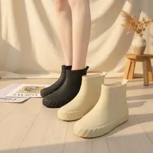 [다잇템] 여성용 워터프루프 클래식 발목 짧은 레인부츠