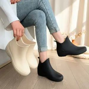 [다잇템] 여성 장화 스타일 시즌리스 발목 데일리용