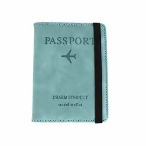 가죽 여권 케이스 민트 커플지갑 남자공항 비행기 여행 여행용 가족 선물 보관 수첩 홀더 커버 파우치 카드