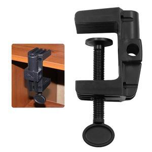 범용 호환 테이블 램프  브래킷 클램프 LED 거치대 DIY 고정 나사 데스크 미끄럼 방지 클립 방송 마이크 스