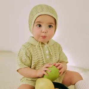 [보리보리/해피프린스]티티 니트 아기 수트