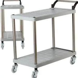 [골드스마일]2단 카트 다용도 업소용 서빙 플라스틱 주방용 조립식카트