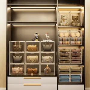 가방장 명품 핸드백 가방 모자 신발 투명 아크릴 보관함 정리함 수납함 진열대 정리대 케이스