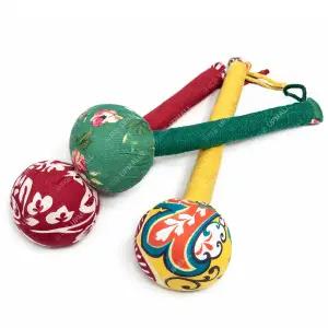 쑥 안마봉 지압봉 마사지봉 (색상랜덤 출고) x3개