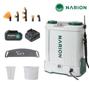 나리온 전동 농약 분무기 NJ20L 살포기 자동 분무기 고압 충전