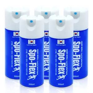 대일제약 스포플렉스 쿨 에어파스 200ml 스포츠 냉각 파스 5개