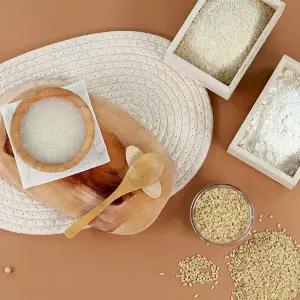 퓨어잇 QTR418L3 유기농 보들쌀가루 현미 초기 중기 이유식 베이스 죽 쌀미음 세척