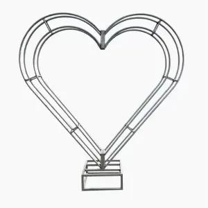 하트 정원아치 웨딩 가든 마당 조경 지지대 2x2m 프레임 무대 파이프 하트 선