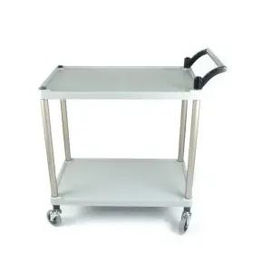 식당 업소용 저소음 플라스틱 서빙카트 특대 일반4ea 이동장비