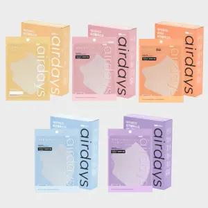 에어데이즈 보건용 마스크 KF94 화이트 x 30매입국산 대형 용마스크 인증 안심 방역용품 먼지 세트 새부리