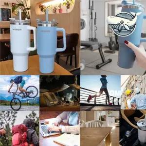 이동용 보온 텀블러 물병 특수 스텐 군용 컵 보온보냉텀블러 스벅텀블러 스텐텀블러 메가커피텀