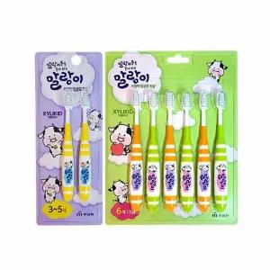 TBZ MY-M 자일리키드 말랑이칫솔(6세이상)6개입