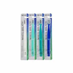 [셀러에이드]TBZ MY-M 메디안 화이트브레스 칫솔4개입