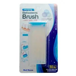 [셀러에이드]TBZ 휴대용 치간칫솔 50P 이쑤시개 치실 틈새칫솔