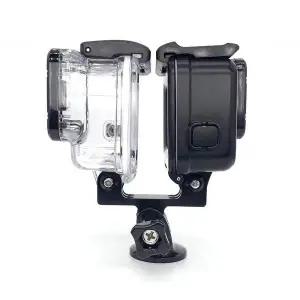 [셀러에이드]컴팩트 캠 플렉스 조절형 삼각대 마운트 세트 블랙