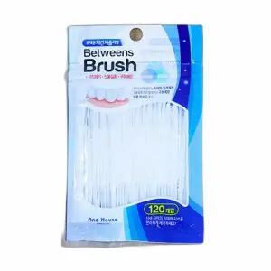 휴대용 치간세정기 리필 120개 치간칫솔 구강청결용품 치실 세정기