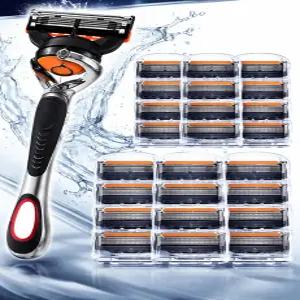 호환 코엘 질레트 5중 면도날 프로쉴드 퓨전5 프로글라이드 스윙 면도기 24입