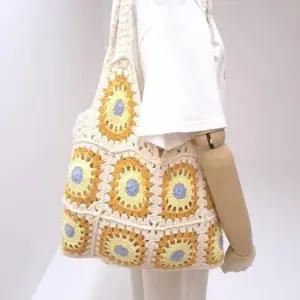 [패션] 손뜨개가방 그래니 니트 가방