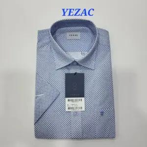 [예작]땀배출 좋은 일반핏 드레스 남방셔츠 여름반팔셔츠 YJEMBR220BL_SC