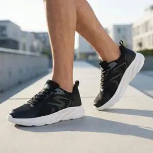 4CM 키높이 남성 학생 데일리 편한 운동화 남자 워킹화 - 2컬러