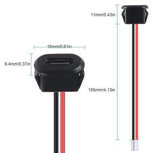 5/10/15PCS Type-C 암 섀시 커넥터터미널 포함 2Pin USB 커넥터 직접 압착 잭