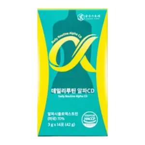 [단비] 데일리루틴 알파CD 알파시디 14포 x 1개