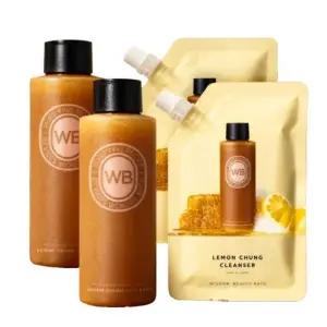 [조성아] 원더바스4종세트-레몬청 클렌저 200mlx2+여행용50mlx2 k뷰티 스킨케어