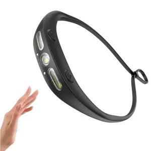 LED 헤드랜턴 충전식 작업등 모션센서 캡라이트/헤드/라이트/랜턴/렌턴/램프/해드/안전모/후레쉬/모자/등산
