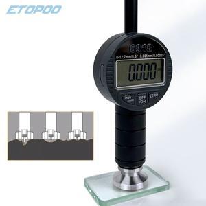 0918 디지털 휴대용 표면 거칠기 테스터, 샷 피닝 앵커 샌드블라스트 깊이 측정 도구